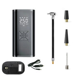 NNEOBA 120W Wireless Handheld Air Compressor Portable Digital Tire Inflator Black