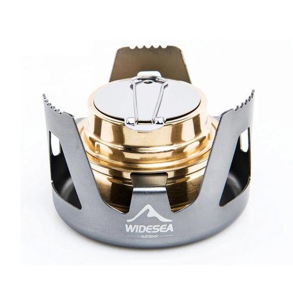 NNEOBA High-Quality Portable Alcohol Stove Grey