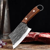 NNEOBA 3pcs Cleaver Knife Set Brown
