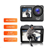 NNEOBA 4K Sports Action Camera Active HDR Video Black