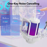 NNEOBA USB Gaming Microphone RGB Noise Canceling Gain Control