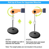 NNEOBA Forearm Roller Blaster: Home Gym Arm Strength Trainer
