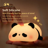 NNEOBA Cute Panda Silicone Night Lamp