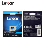 64GB Lexar MicroSDXC Memory Card Class 10 U3 A1