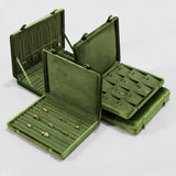 Large Velvet Jewelry Storage Case – Display Organizer for Rings, Earrings, Pendants & Accessories