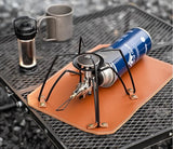 NNEOBA Spider Folding Camping Gas Stove Black