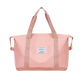 NNEOBA Expandable Hand Carry-On Travel Bag Pink
