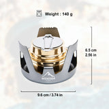 NNEOBA High-Quality Portable Alcohol Stove Grey