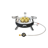 NNEOBA 7-Core Camping Gas Stove Multi-Fuel Burner Black