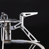 NNEOBA 2990W Split Gas Stove Silver