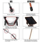 NNEOBA Travel Ultralight Folding Aluminum Chair