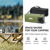 NNEOBA Camping Cassette Stove