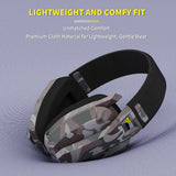 NNEOBA Wireless Gaming Headset with Mic Camouflage