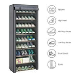 NNEOBA Shoe Rack Organizer Dustproof Shoe Cabinet Multilayer