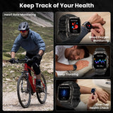 NNEOBA Tank M4 GPS Smartwatch Stainless Steel