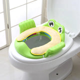 NNEOBA Removable Baby Toilet Training Seat Potties Seat With Armrest Girls Boy Toilet Training Potty Safety Cushion Infant Care- Green