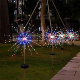 NNEOBA Solar Fireworks Lights Outdoor Decor