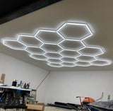 Hexagon LED Garage Ceiling Light 6500K