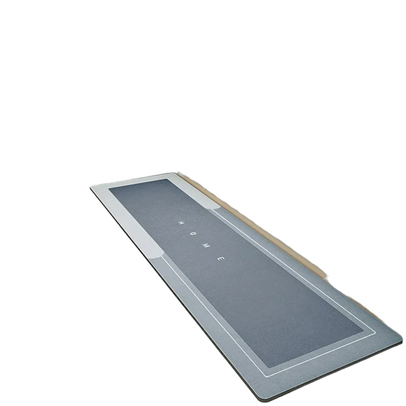 NNEOBA Luxury Diatom Mud Soft Rug - 50X160cm (Blue Grey)