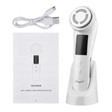 NNEOBA Ultrasonic Skin Scrubber, EMS Massager, LED Light Therapy Beauty - Illuminate, Lift, and Rejuvenate Your Skin