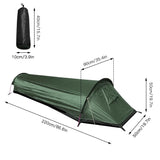 NNEOBA Ultralight Single-Person Camping Tent Green