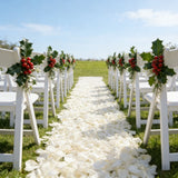 Artificial Green Leaf Patches DIY Floral Decor