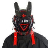 Cyberpunk Mask Led Hair Festival Halloween Christmas Cosplay Helmet Party Gift For Adults