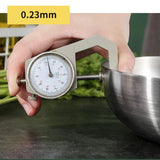 NNEOBA28cm 11-Inch 304 Stainless Steel Frying Pan Nonstick Uncoated Silver
