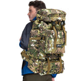 NNEOBA Outdoor Backpack Oxford MOLLE Rucksack Camouflage