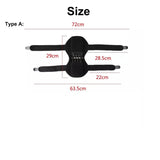 NNEOBA Spring-Loaded Knee Booster Support Pad Black