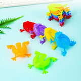 30 Pcs Mini Jumping Frog Fidget Toys Plastic Bounce Party Favours