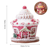 Luminous Christmas Castle Ornament