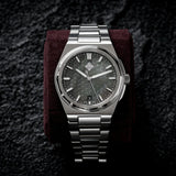 37mm Automatic Mechanical Men's Watch with Sapphire Crystal & 10ATM Water Resistance