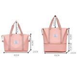 NNEOBA Expandable Hand Carry-On Travel Bag Pink