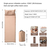 NNEOBA Inflatable Camping Sleeping Mat with Pillow