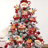 10PCS Ice Cream Christmas Yard Decorations