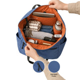 Reversible Foldable Travel Tote Bag