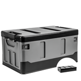 NNEOBA Foldable Camping Storage Box Waterproof Black