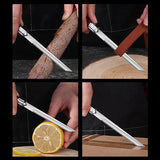 NNEOBA Sharp Fruit EDC Pocket Knife Brown