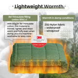 NNEOBA Tactical Poncho Blanket Wearable Sleeping Bag Hooded Ultralight