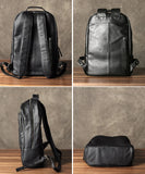 Men's Leather Backpack