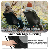 NNEOBA Portable Folding Camping Chair Black