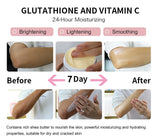NNEOBA Whitening Black Spots Corrector, Body Skin Care Lotion, With Glutathion, Shea Butter, Collagen, Moisturizing Body Cream
