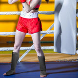 NNEOBA Muay Thai & Kickboxing Shin Guards with Ankle Protection