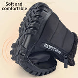 Men's Waterproof Fleece-Lined Snow Ankle Boots