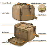 NNEOBA MOLLE Storage Bag Outdoor Shoulder Pack Khaki
