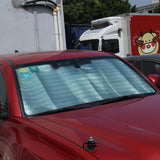 NNEOBA Silver Aluminum Foil Car Front Windshield