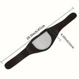 NNEOBA Self-Heating Magnetic Neck Support Brace Black