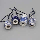 NNEOBA Set of 6 Ceramic Hanging Ornaments