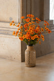 3Pcs Orange Artificial Simulation Flowers